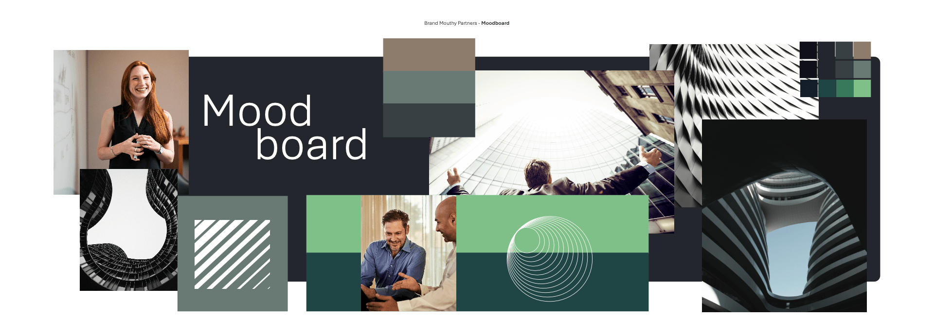 Mouthy Capital Brand Mood Board