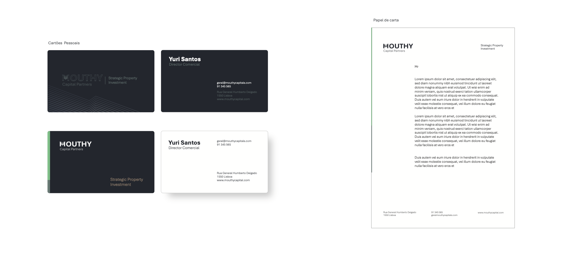 Mouthy Capital Stationary
